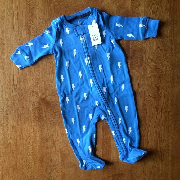 GAP Other - Baby Gap lightning one-piece 0-3m NWT
